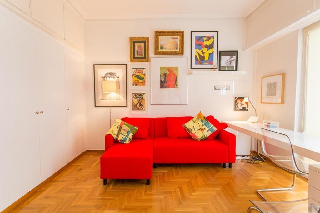 A Cozy Apt In Kolonaki Of Atény Exteriér fotografie